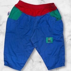 Vintage 90s Happy Baby Colorblock Clown Pants 9-12M
